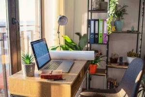 Home office energia solar